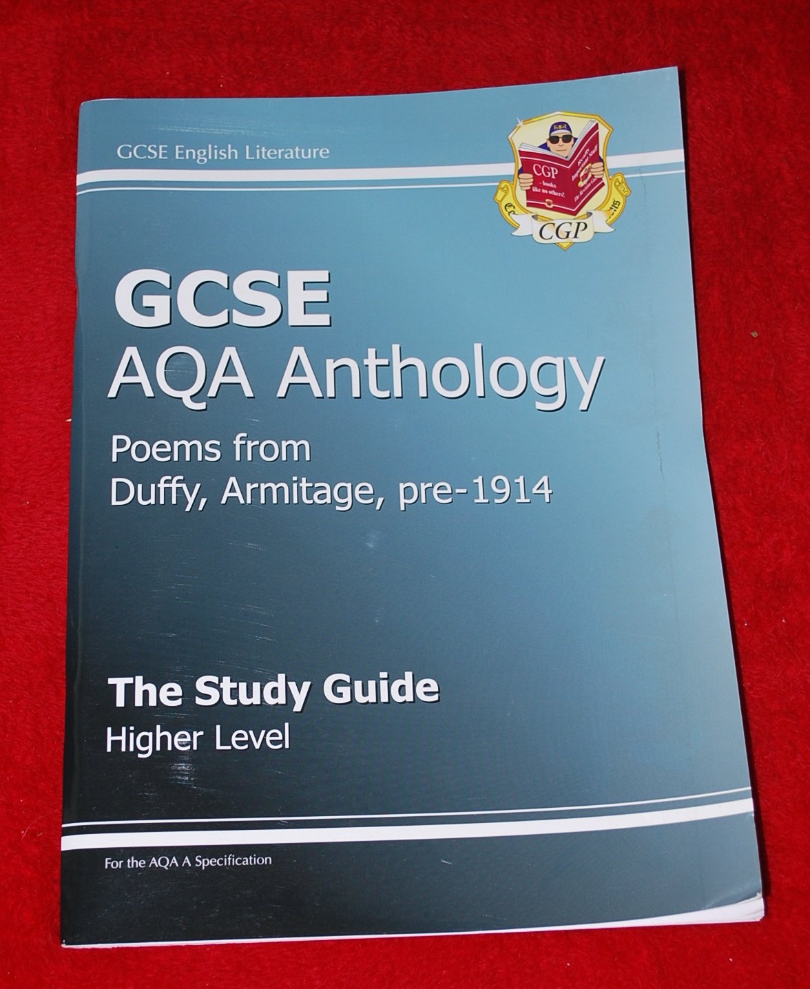 AQA Anthology Study Guide Poems from Duffy, Armitage, Pre 1914,Used