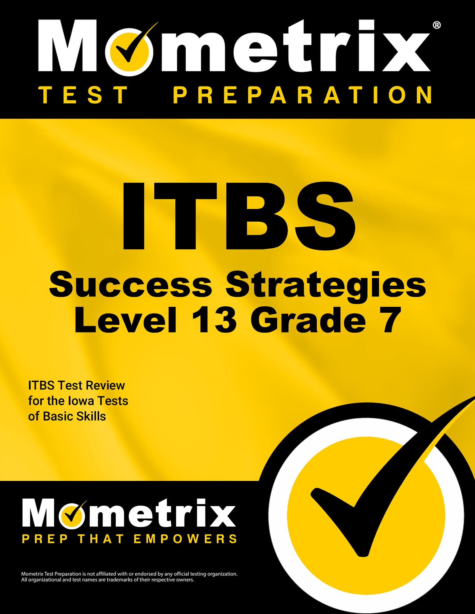 ITBS Success Strategies Level 13 Grade 7 Study Guide: ITBS Test Review for the Iowa Tests of Basic Skills,Used