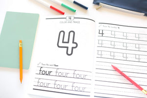 Preschool Math Workbook for Toddlers Ages 24: Beginner Math Preschool Learning Book with Number Tracing and Matching Activities,New