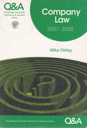 Q&A Company Law 20072008 (Questions and Answers),Used
