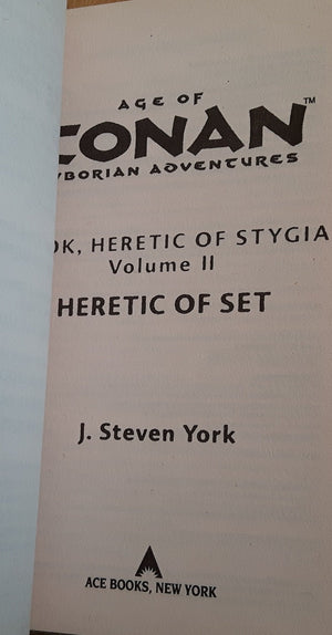 Heretic of Set: Anok, Heretic of Stygia Volume II,Used