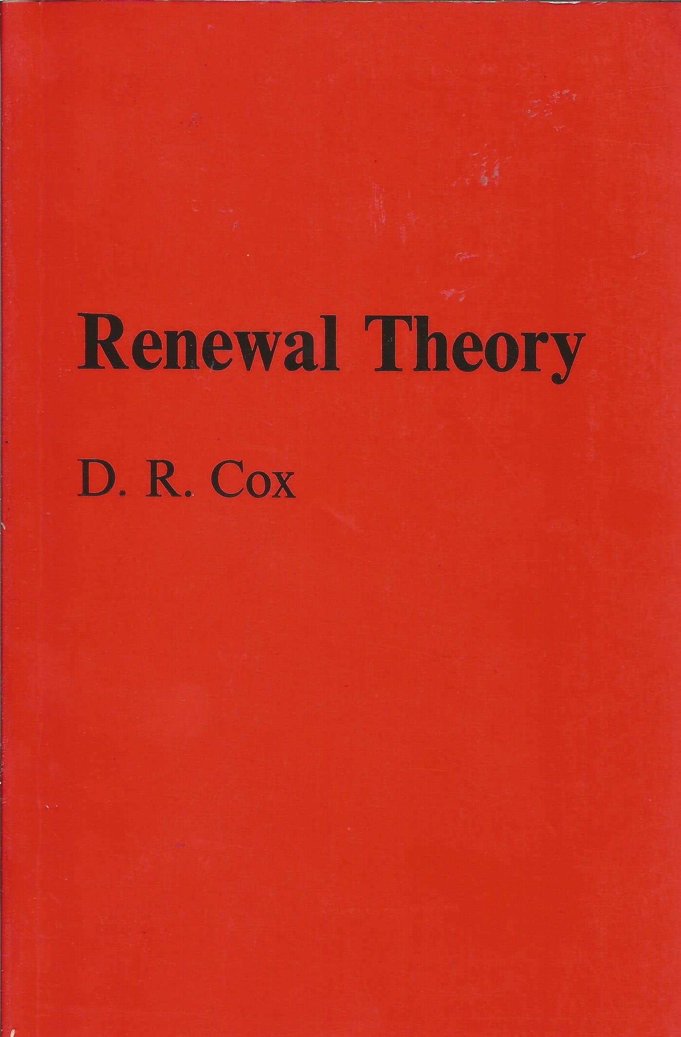 Renewal Theory,Used