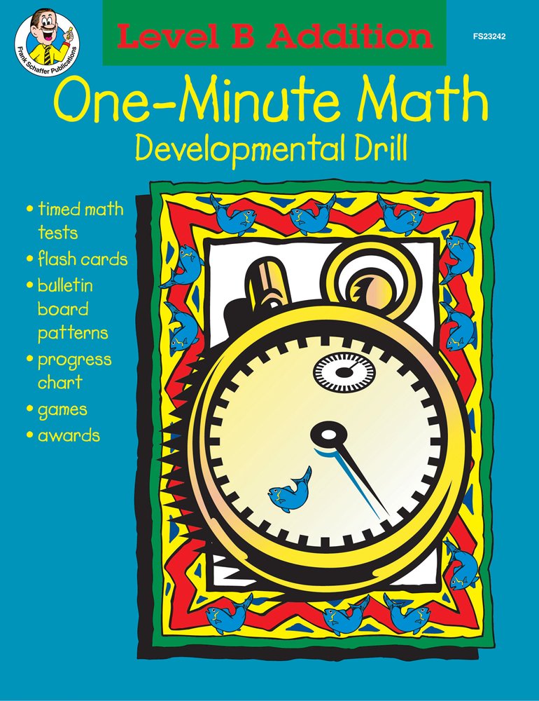 OneMinute Math: Level B Addition Sums 11 to 18 (FS23242),Used