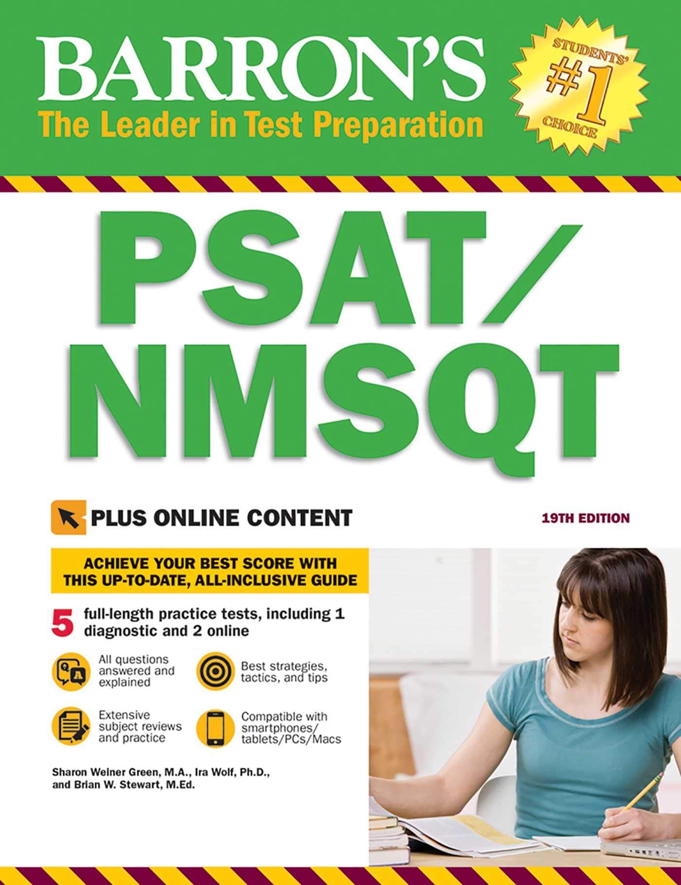 PSAT/NMSQT with Online Tests (Barron's Test Prep),Used