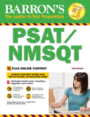 PSAT/NMSQT with Online Tests (Barron's Test Prep),Used