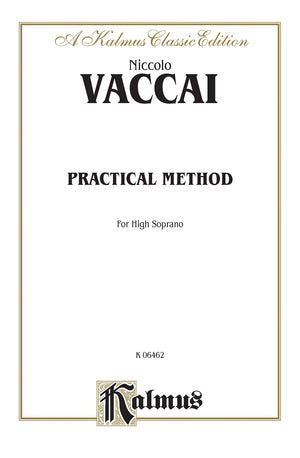 Practical Italian Vocal Method (Marzials): High Soprano (Kalmus Edition),Used