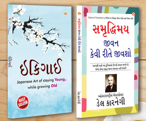Best Inspirational Books In Gujarati - Ikigai + How To Enjoy Your Life And Your Job