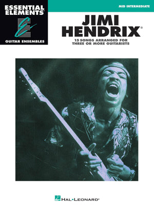 Jimi Hendrix  Essential Elements Guitar Ensembles Mid Intermediate,New