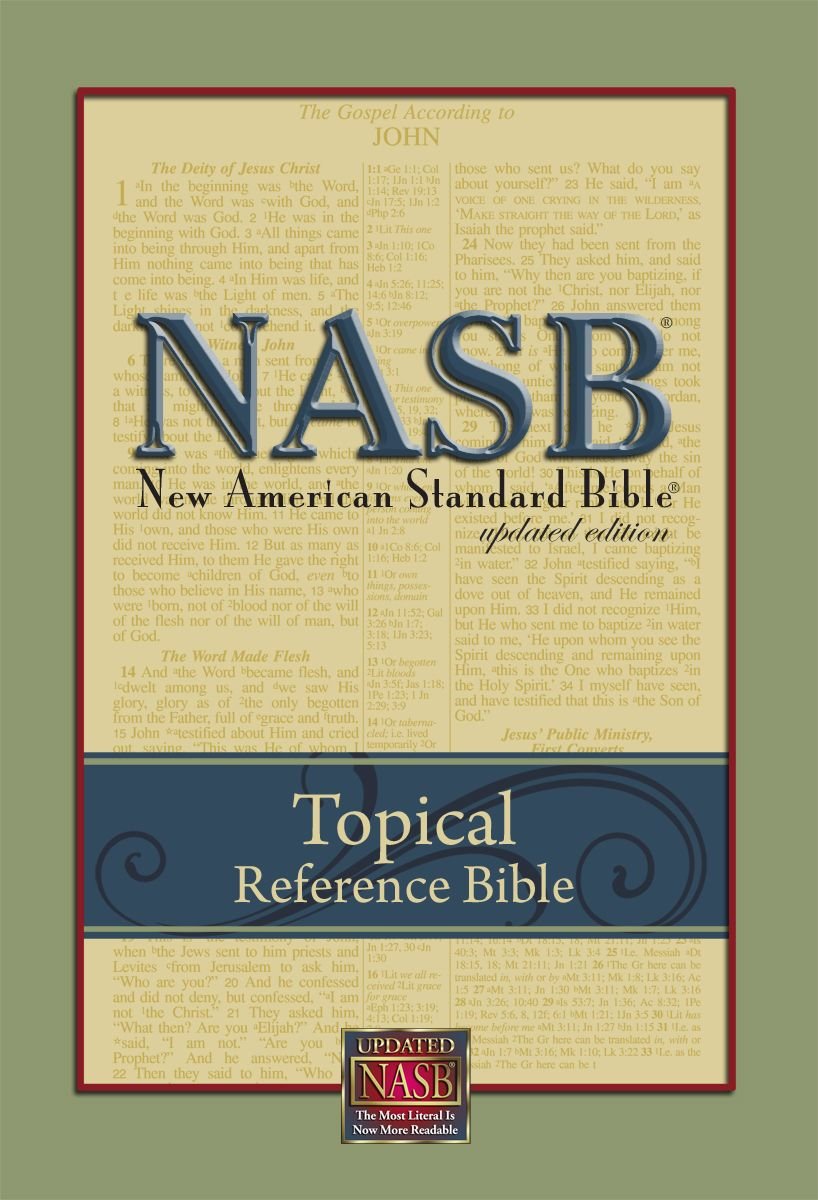 Topical Reference BibleNASB,Used