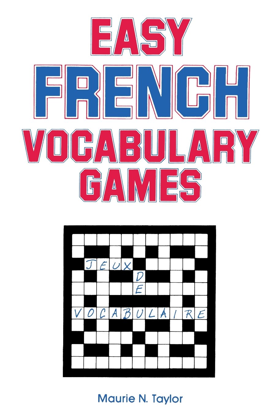 Easy French Vocabulary Games (Language  French) (English And French Edition),Used