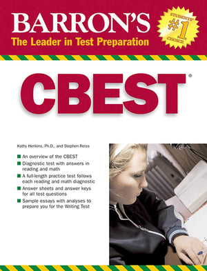 Cbest: California Basic Educational Skills Test (Barron'S Test Prep Ca),New
