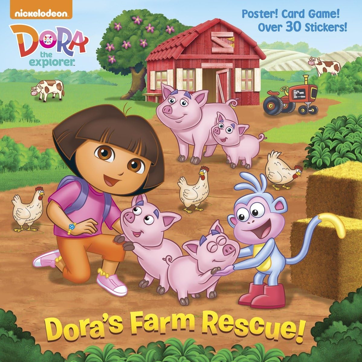 Dora's Farm Rescue! (Dora the Explorer) (Pictureback(R)),Used