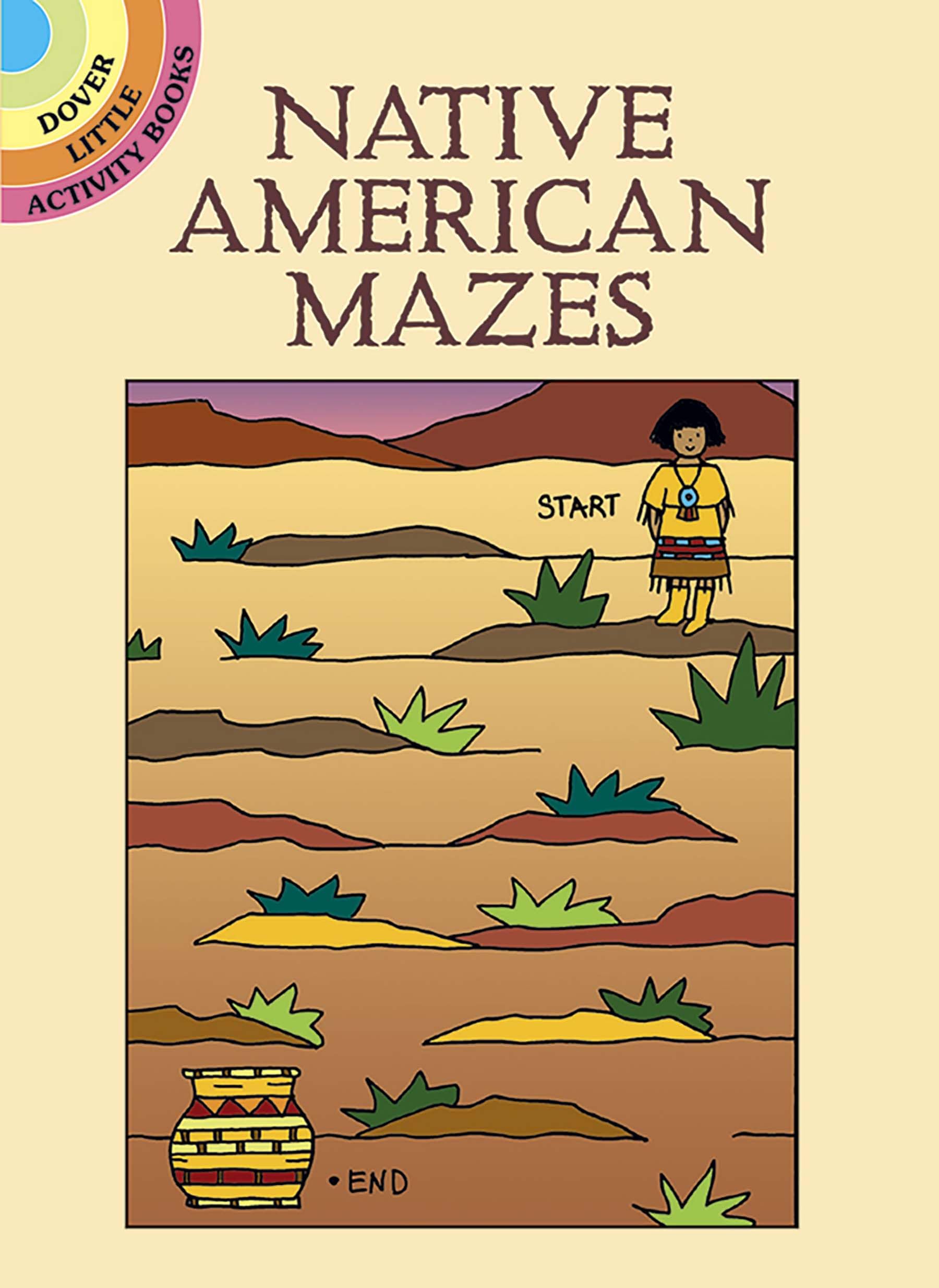 Native American Mazes (Dover Little Activity Books: Native American),Used
