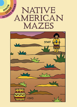 Native American Mazes (Dover Little Activity Books: Native American),Used