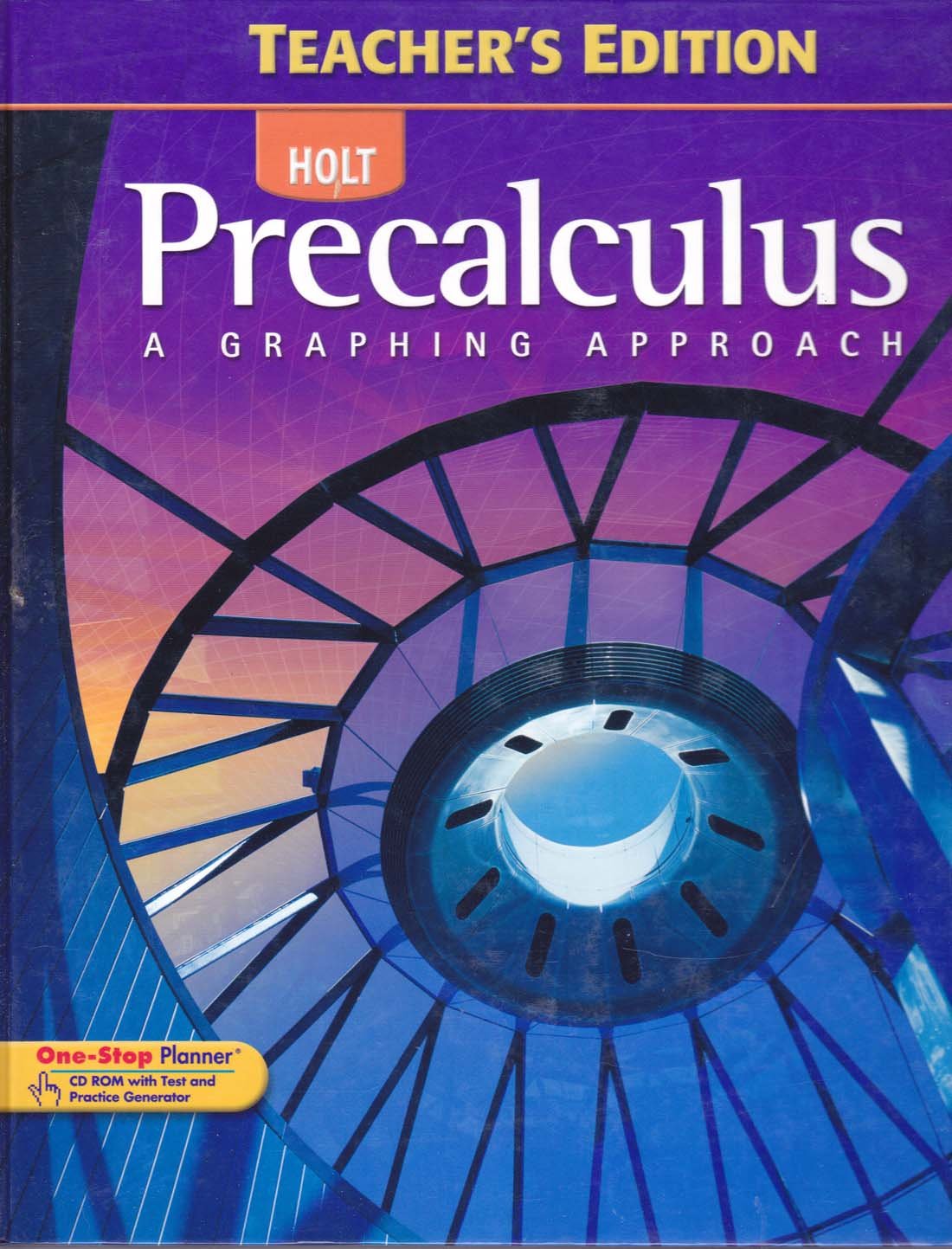 Precalculus: A Graphing Approach (Teacher's Edition),Used