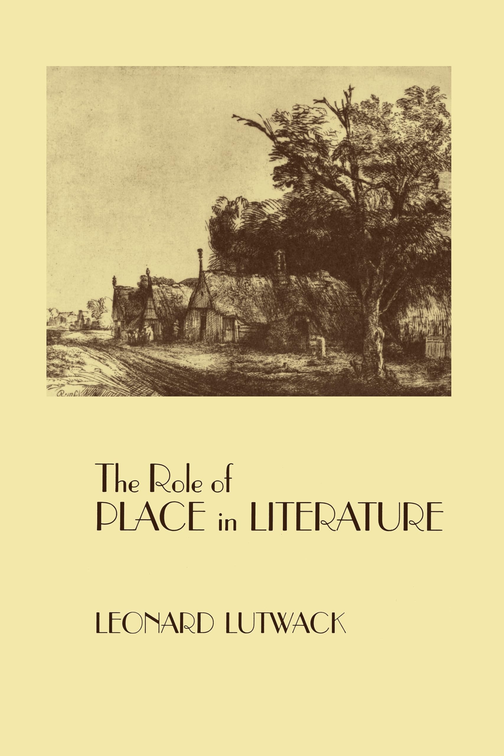The Role Of Place In Literature,New