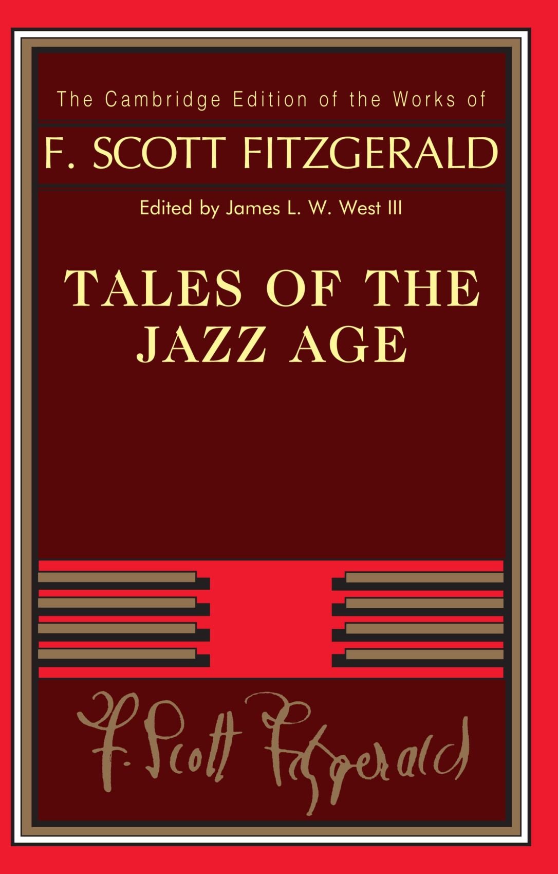 Tales of the Jazz Age (The Cambridge Edition of the Works of F. Scott Fitzgerald),Used