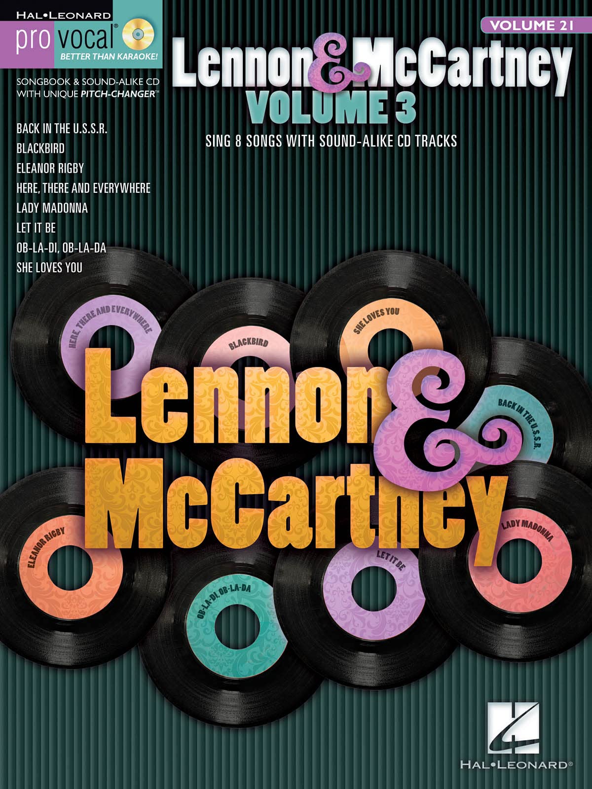 Lennon & McCartney  Volume 3: Pro Vocal Men's Edition Volume 21,Used