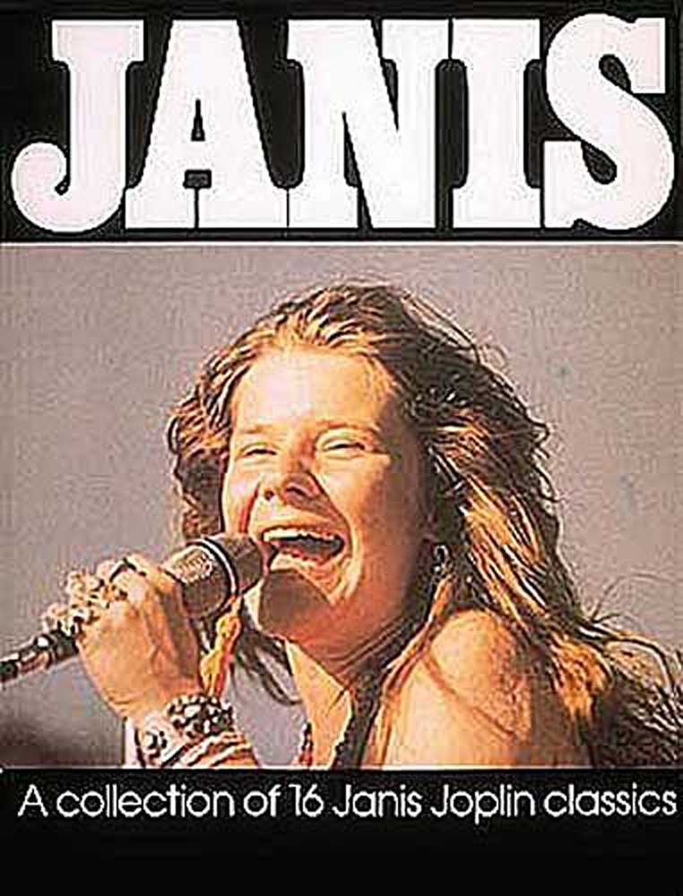 Janis Joplin  Janis: A Collection of 16 Janis Joplins Classics (Piano/Vocal/Guitar Artist Songbook),Used