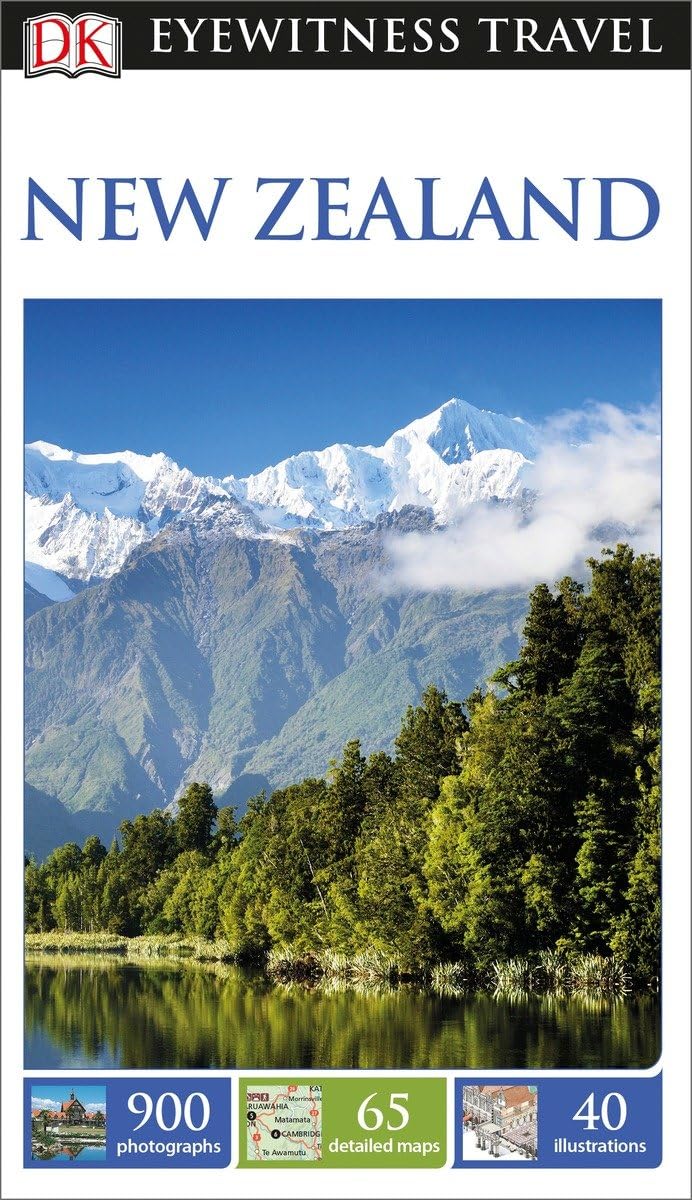 DK Eyewitness Travel Guide New Zealand,Used