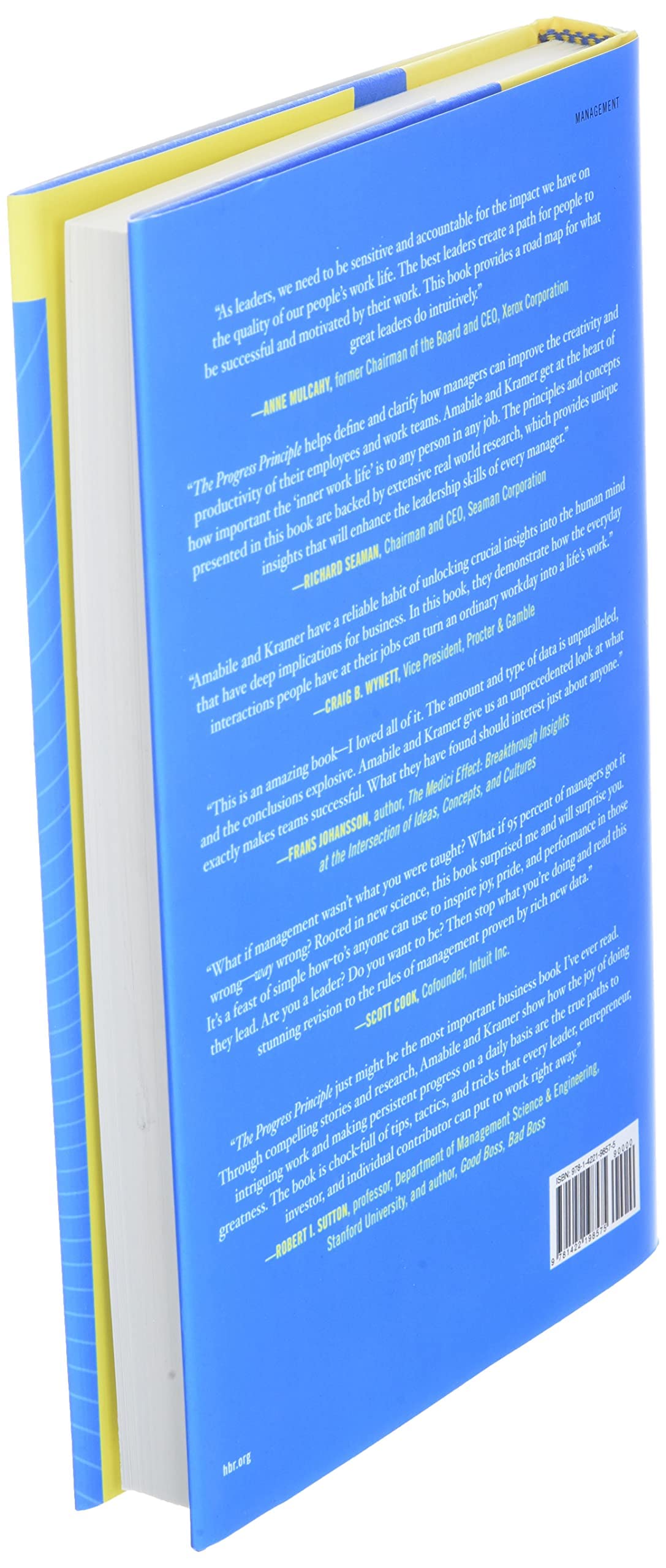 The Progress Principle: Using Small Wins to Ignite Joy, Engagement, and Creativity at Work,Used