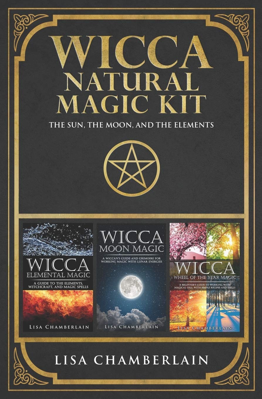 Wicca Natural Magic Kit: The Sun, The Moon, and The Elements: Elemental Magic, Moon Magic, and Wheel of the Year Magic (Wicca St,Used