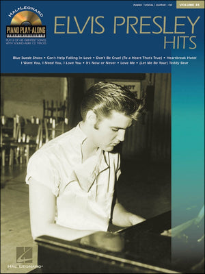 Elvis Presley Hits: Piano PlayAlong Volume 35 (Hal Leonard Piano Playalong),Used