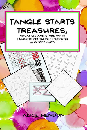 Tangle Starts Treasures: Organize and Store Your Zentangle Patterns and Step Outs (Artangleology),Used