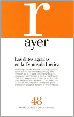 LITES AGRARIAS EN LA PENNSULA IBRICA, LAS: Ayer 48,Used