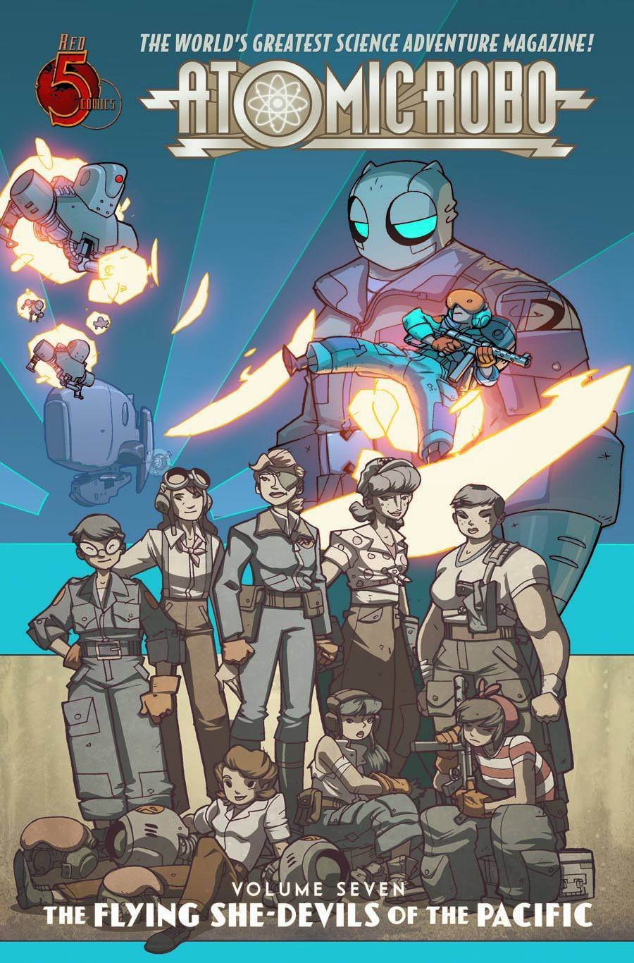 Atomic Robo Volume 7: Flying Shedevils Of The Pacific