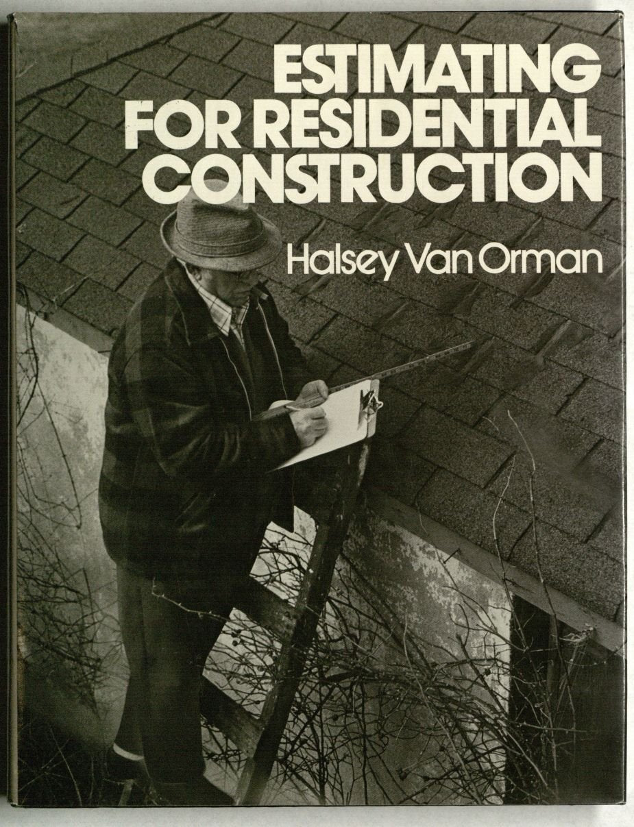 Estimating for residential construction,Used