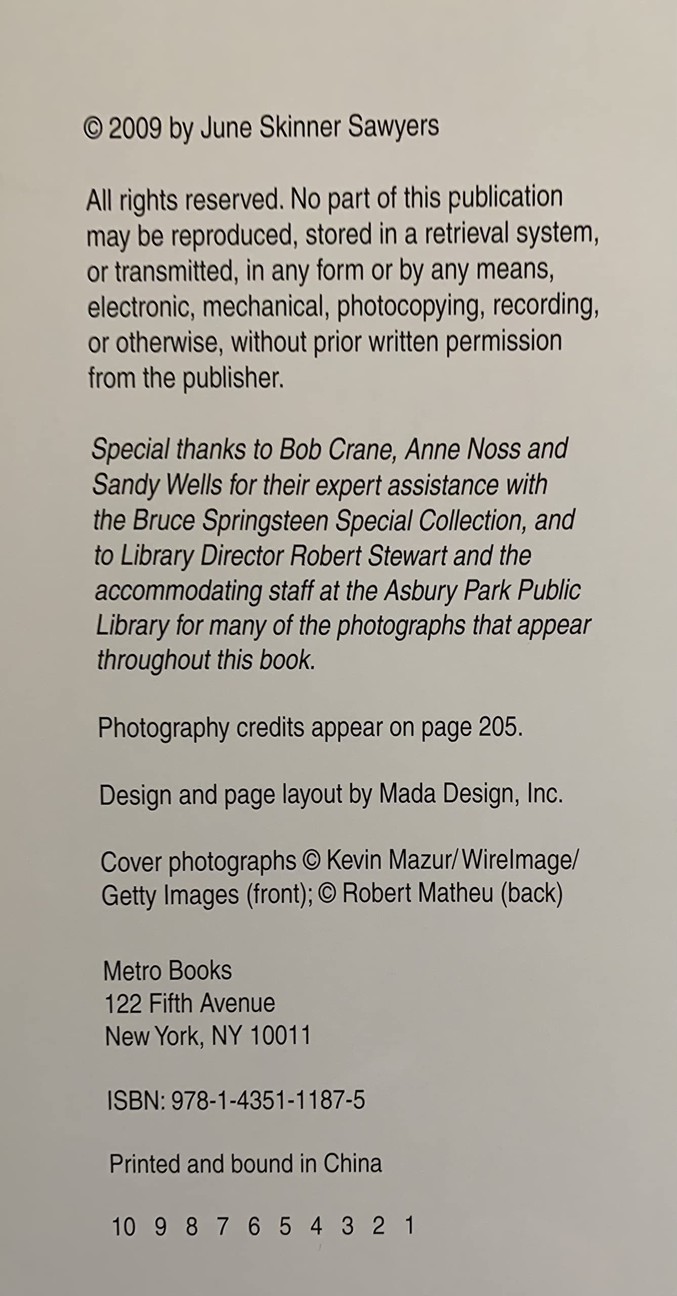 Bruce Springsteen: Halfway to Heaven & Just a Mile Out of Hell,Used