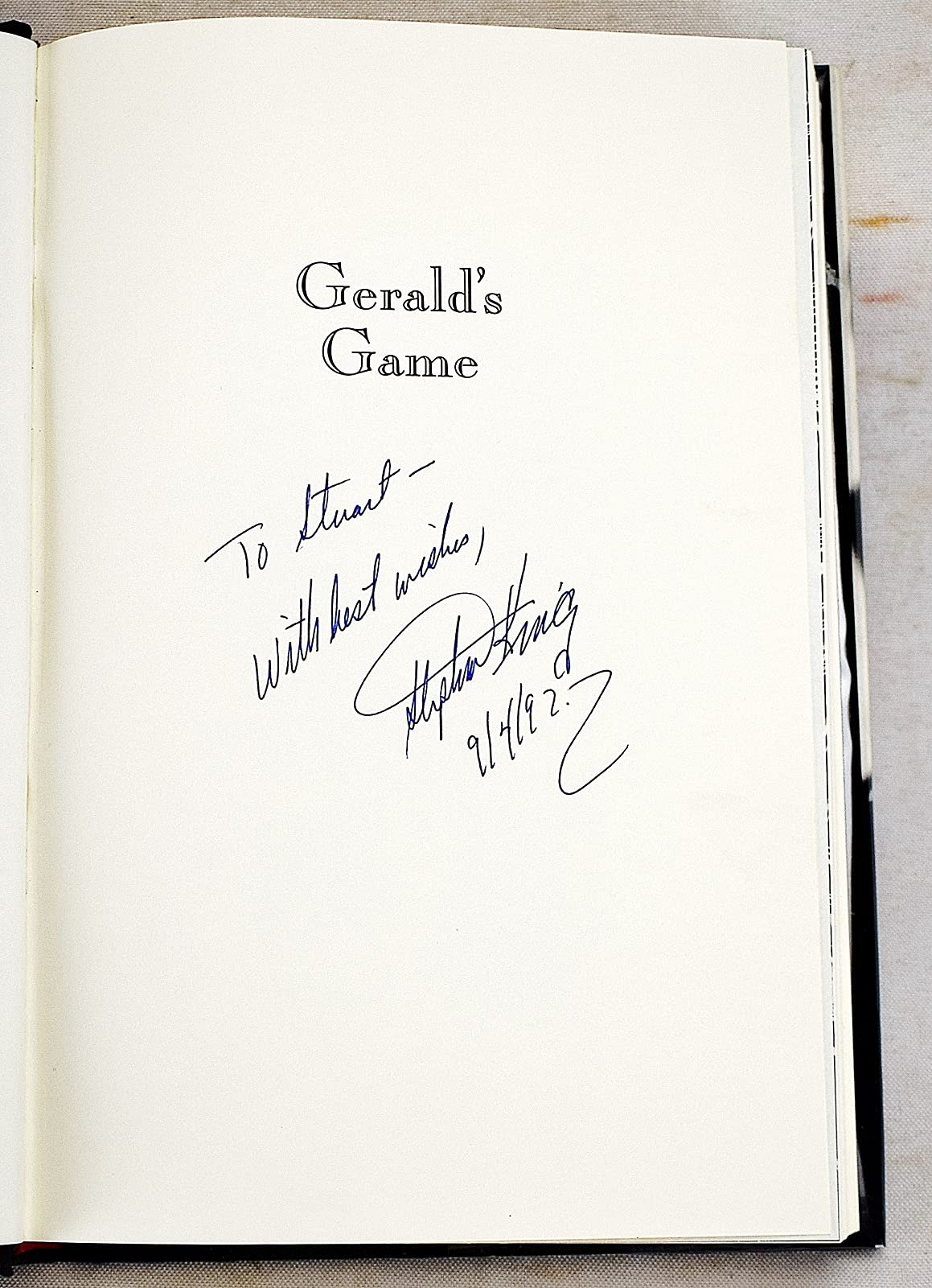 Gerald's Game,New