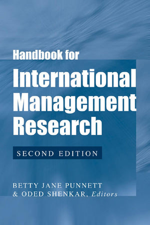 Handbook for International Management Research,Used