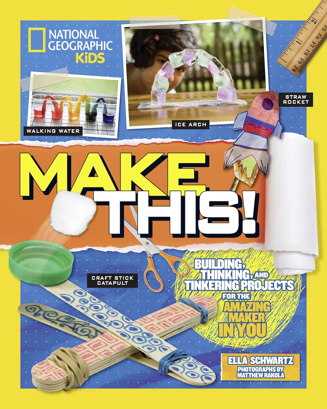 Make This!: Building Thinking, and Tinkering Projects for the Amazing Maker in You,Used