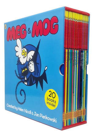 The Complete Collection Meg and Mog Magical Adventures 20 Children Pictures Books Box Set By Helen Nicoll & Jan Pienkowski Inclu