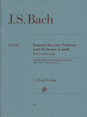 Concerto for 2 Violins and Orchestra in D Minor BWV 1043 (Multilingual Edition)