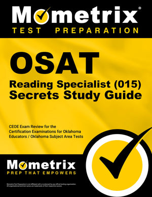 Osat Reading Specialist (015) Secrets Study Guide: Ceoe Exam Review For The Certification Examinations For Oklahoma Educators / ,Used
