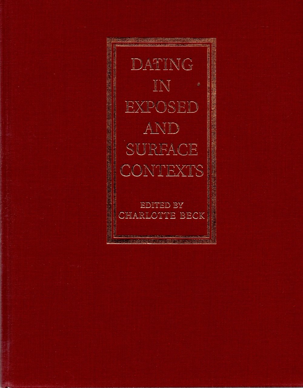Dating in Exposed and Surface Contexts,Used