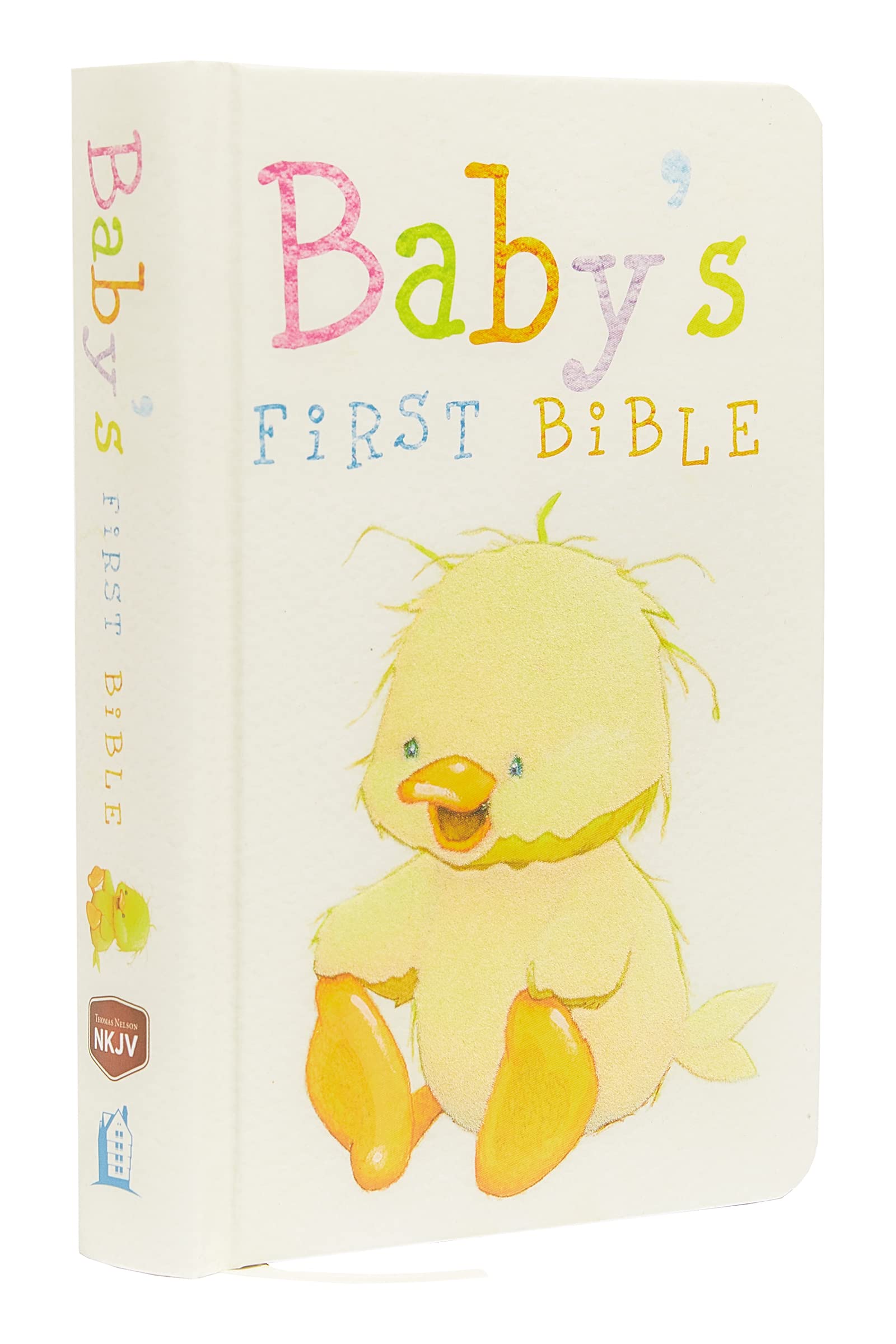 NKJV, Baby's First Bible, Hardcover, White: Holy Bible, New King James Version,Used