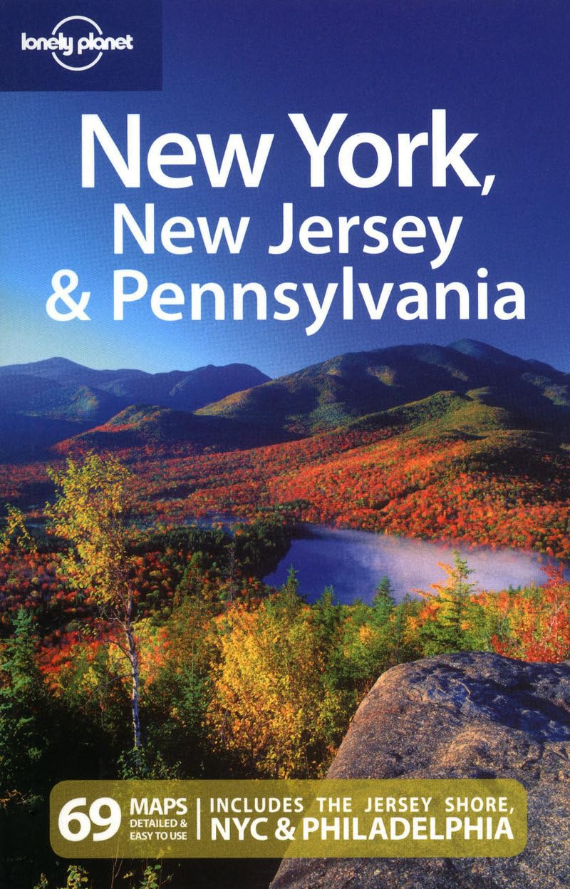 New York, New Jersey & Pennsylvania 3 (ingls) (Lonely Planet),Used