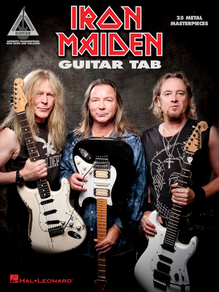 Iron Maiden  Guitar Tab  Guitar Recorded Versions  Notefornote Guitar Tab  25 Songs Including The Trooper, Run To The Hills,