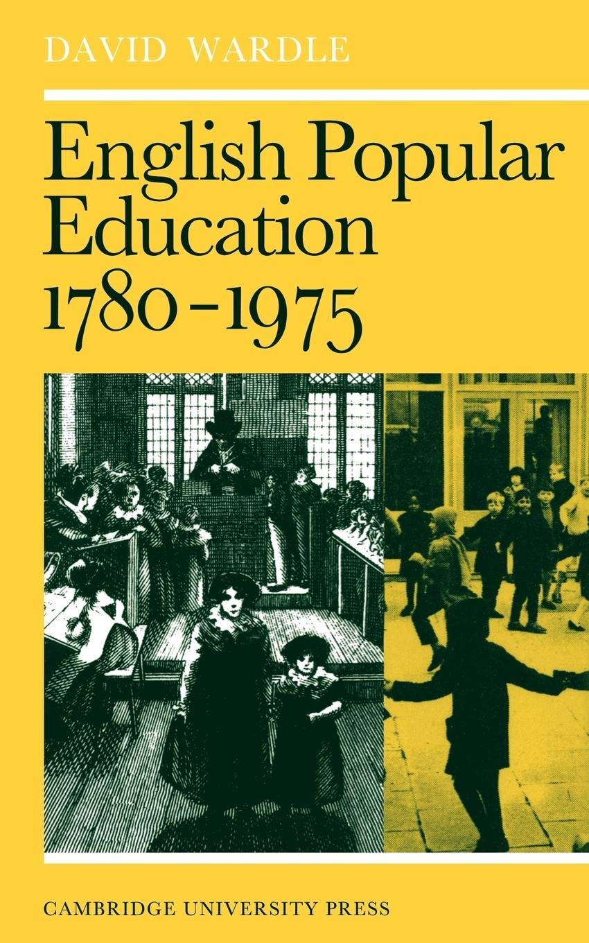 English Popular Education 17801975,Used