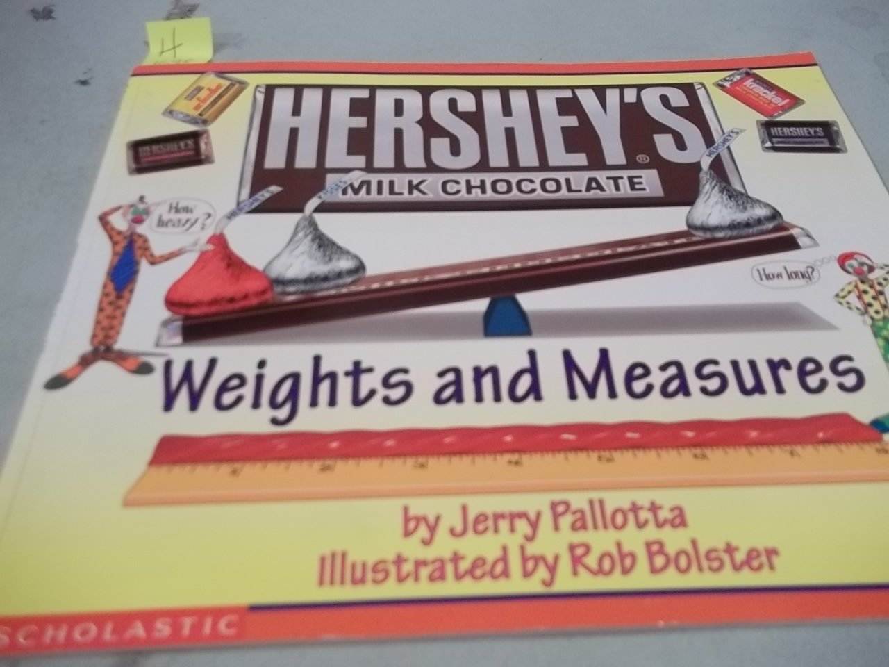 Hershey'S Milk Chocolate Weights And Measures Book,New