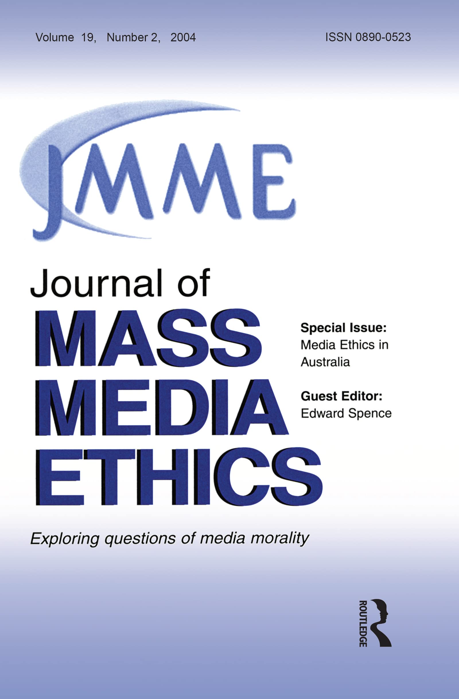 Media Ethics in Australia: A Special Issue of the Journal of Mass Media Ethics (Journal of Mass Media Ethics, 19),Used