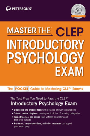 Master The Clep Introductory Psychology Exam,New