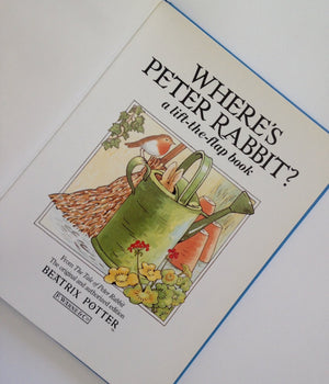 Where's Peter Rabbit?: A LifttheFlap Book,Used