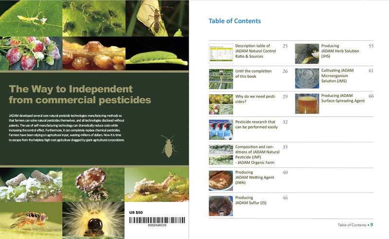 JADAM Organic Pest and Disease Control - DIY Solutions for 167 Common Garden Pests and Diseases