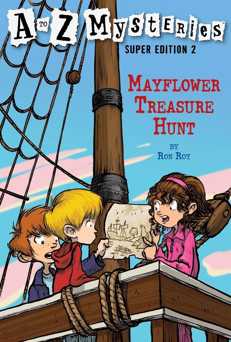 Mayflower Treasure Hunt (A to Z Mysteries Super Edition, No. 2),Used