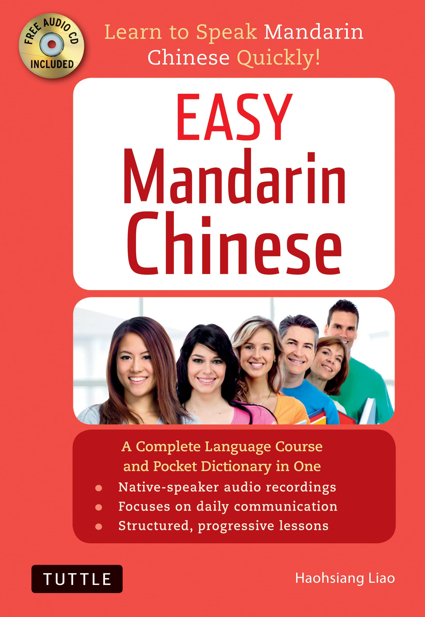 Easy Mandarin Chinese: A Complete Language Course And Pocket Dictionary In One (100 Minute Audio Cd Included) (Easy Language Ser,Used